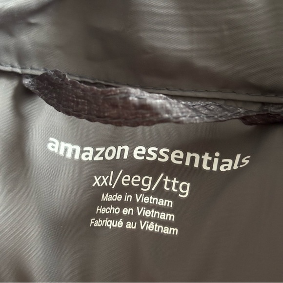 Puffer Jacket Dark Charcoal Gray Size 2X - Picture 4 of 7